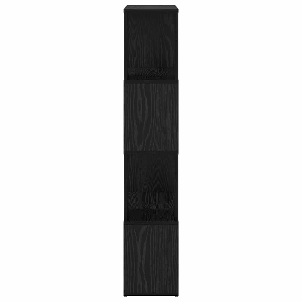 Tv-meubelset Zwart 60 x 24 x 125,5 cm Bewerkt hout is nu te koop bij PeponiXL, paradijselijk wonen!