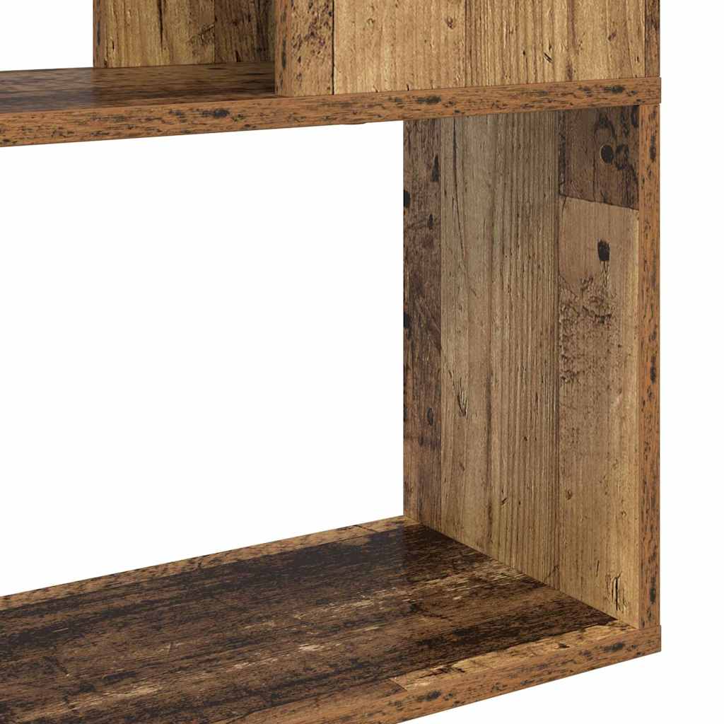 Tv-meubelset Wandgemonteerd Bruin 80 x 24 x 125 cm Bewerkt hout is nu te koop bij PeponiXL, paradijselijk wonen!