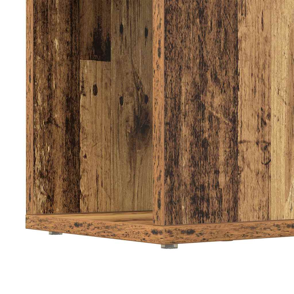 Tv-meubelset Wandgemonteerd Bruin 80 x 24 x 125 cm Bewerkt hout is nu te koop bij PeponiXL, paradijselijk wonen!