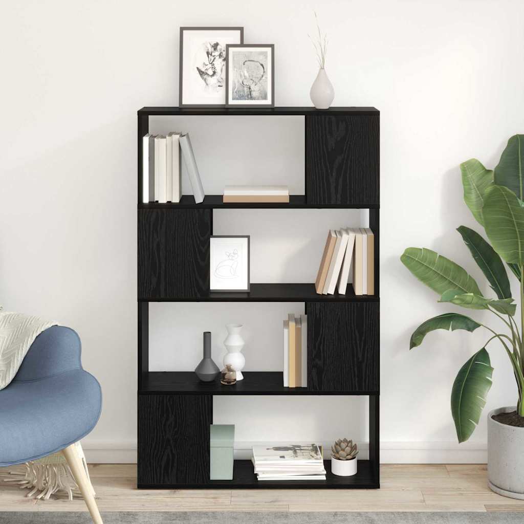 Tv-meubelset Wandgemonteerd Zwart 80 x 24 x 125 cm Bewerkt hout is nu te koop bij PeponiXL, paradijselijk wonen!