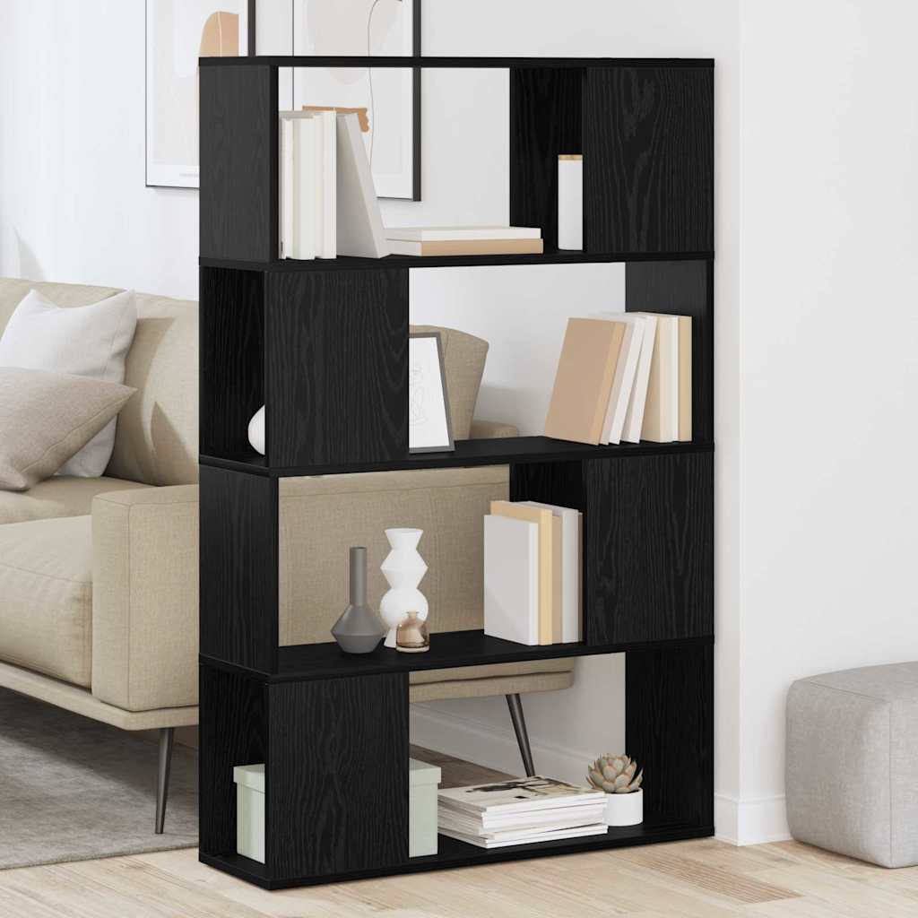 Tv-meubelset Wandgemonteerd Zwart 80 x 24 x 125 cm Bewerkt hout is nu te koop bij PeponiXL, paradijselijk wonen!