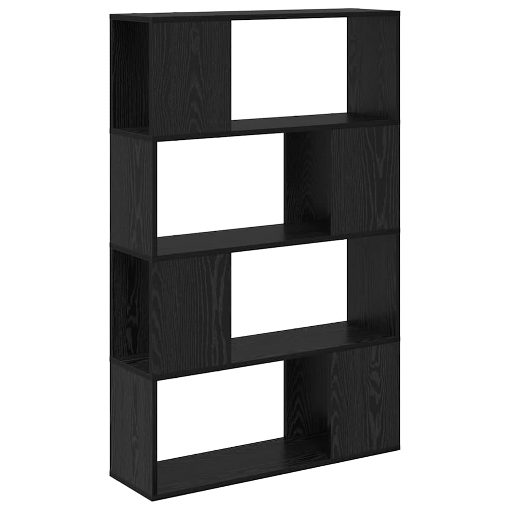 Tv-meubelset Wandgemonteerd Zwart 80 x 24 x 125 cm Bewerkt hout is nu te koop bij PeponiXL, paradijselijk wonen!