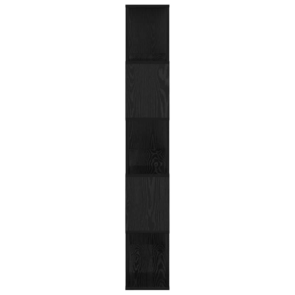 Tv-meubelset Wandgemonteerd Zwart 80 x 24 x 156 cm Bewerkt hout is nu te koop bij PeponiXL, paradijselijk wonen!