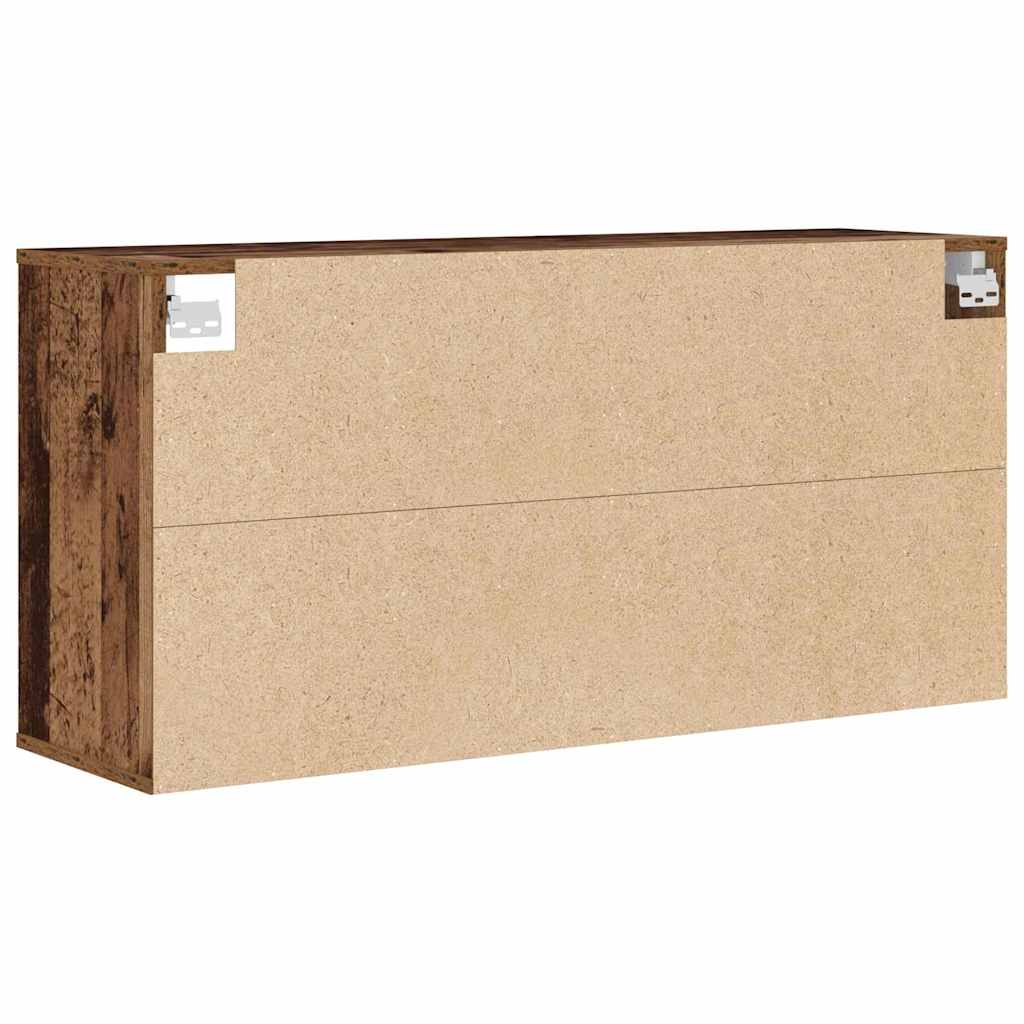 Schoenenkast met plank Oudhout 103 x 30 x 51 cm Bewerkt hout is nu te koop bij PeponiXL, paradijselijk wonen!