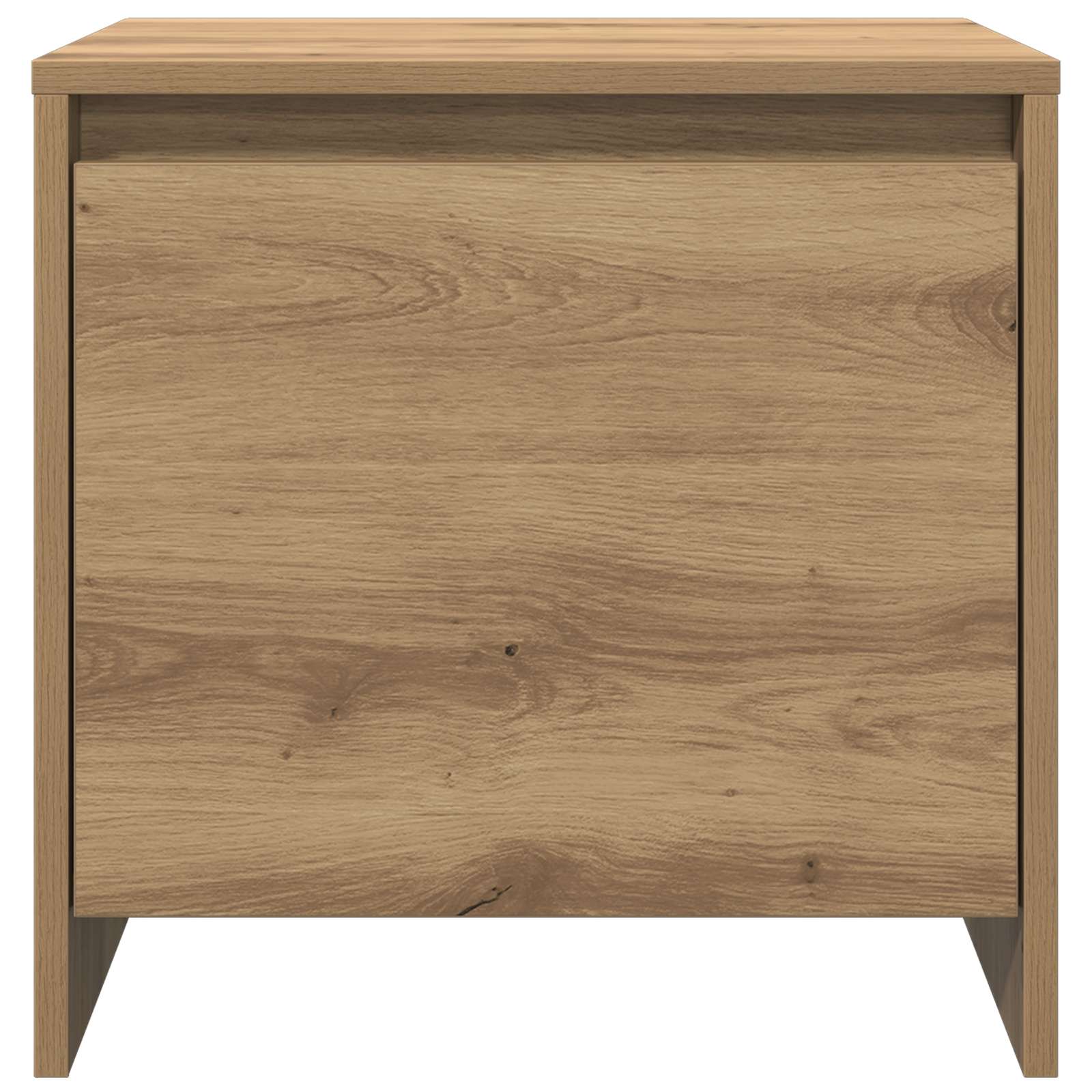 Nachtkastje Artisan Eiken 45 x 34 x 44,5 cm Bewerkt hout is nu te koop bij PeponiXL, paradijselijk wonen!