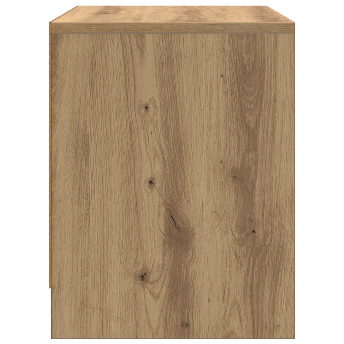 Nachtkastje Artisan Eiken 45 x 34 x 44,5 cm Bewerkt hout is nu te koop bij PeponiXL, paradijselijk wonen!