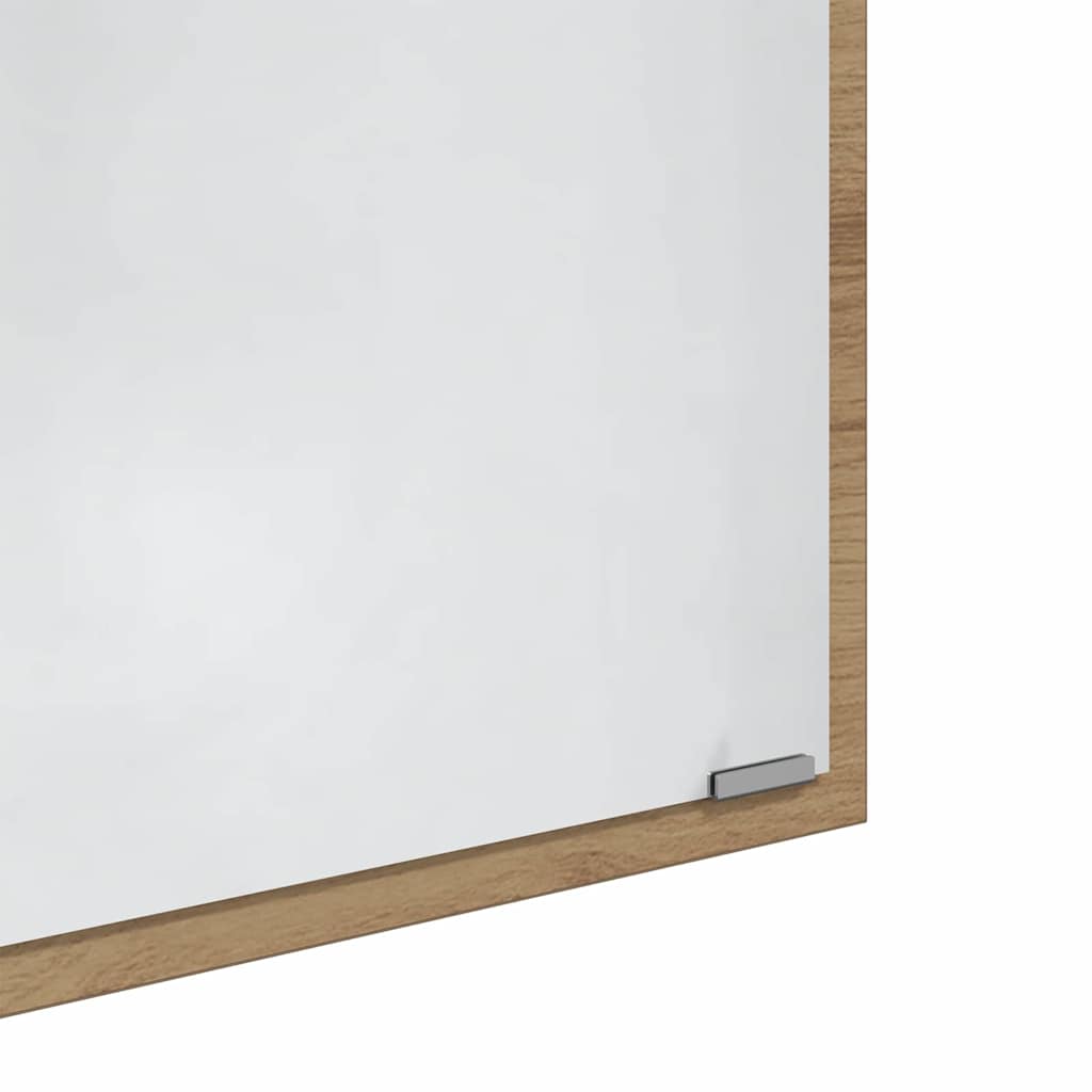 Spiegel met spiegel Artisan Eiken 90 x 8,5 x 37 cm Bewerkt hout is nu te koop bij PeponiXL, paradijselijk wonen!