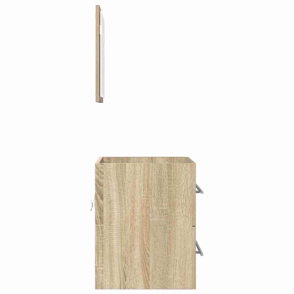 Badkamermeubelset met lade met opslag Bruin 41 x 38,5 x 48 cm is nu te koop bij PeponiXL, paradijselijk wonen!