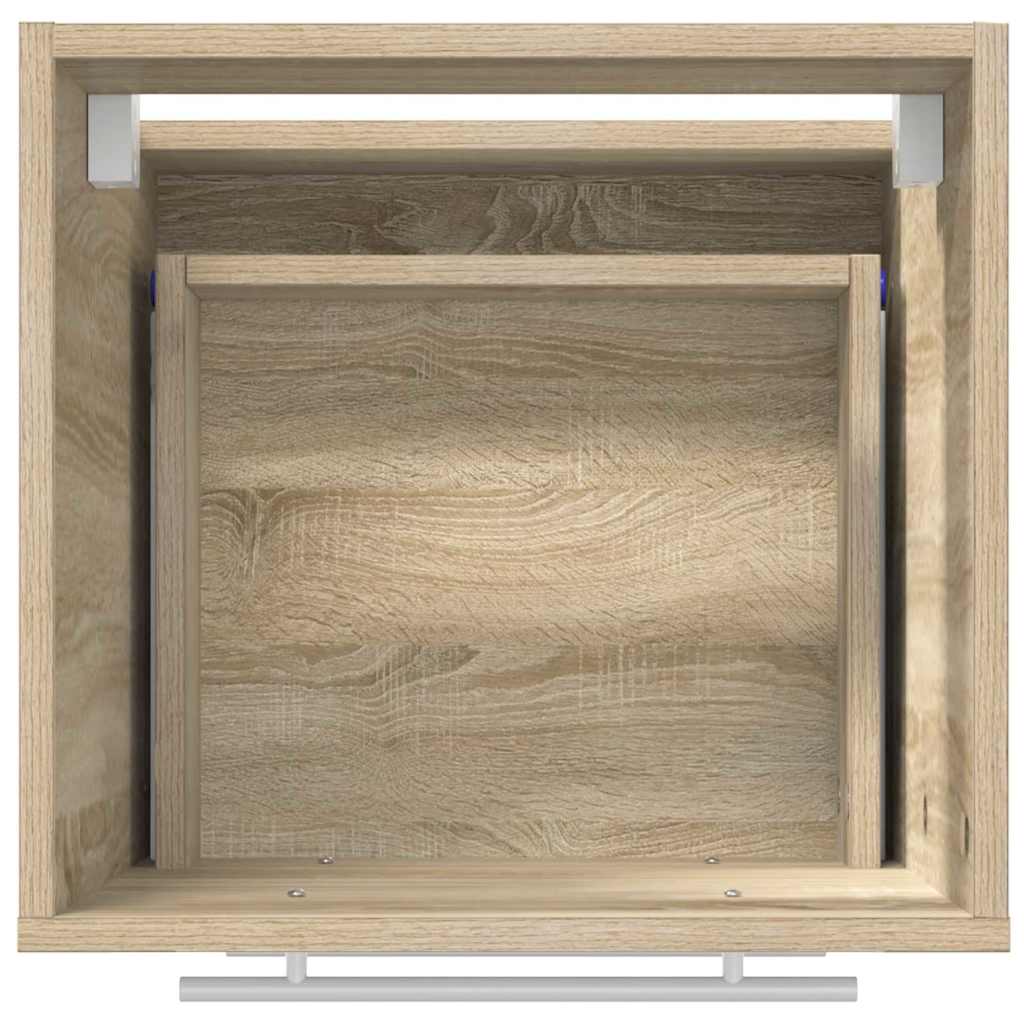 Badkamermeubelset met lade met opslag Bruin 41 x 38,5 x 48 cm is nu te koop bij PeponiXL, paradijselijk wonen!