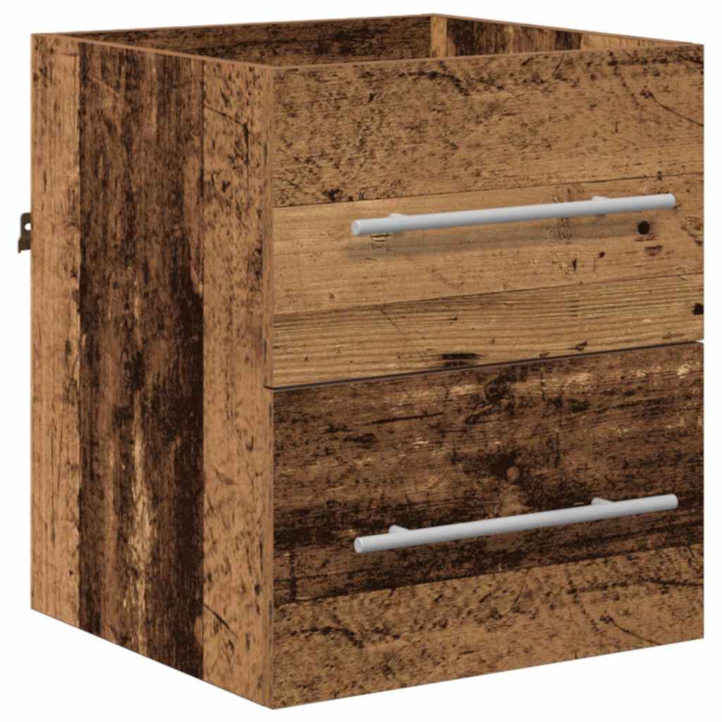 Badkamermeubelset met lade met opslag Bruin 41 x 38,5 x 48 cm is nu te koop bij PeponiXL, paradijselijk wonen!