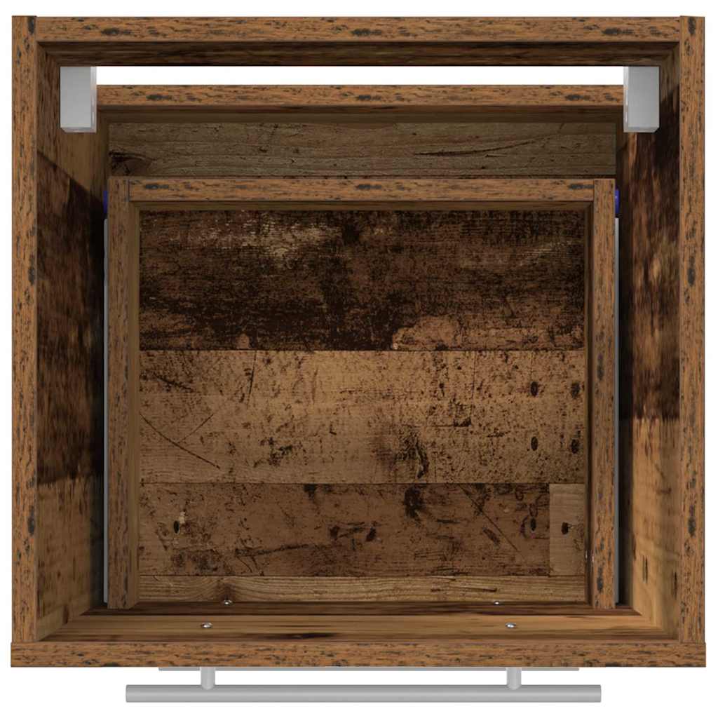 Badkamermeubelset met lade met opslag Bruin 41 x 38,5 x 48 cm is nu te koop bij PeponiXL, paradijselijk wonen!