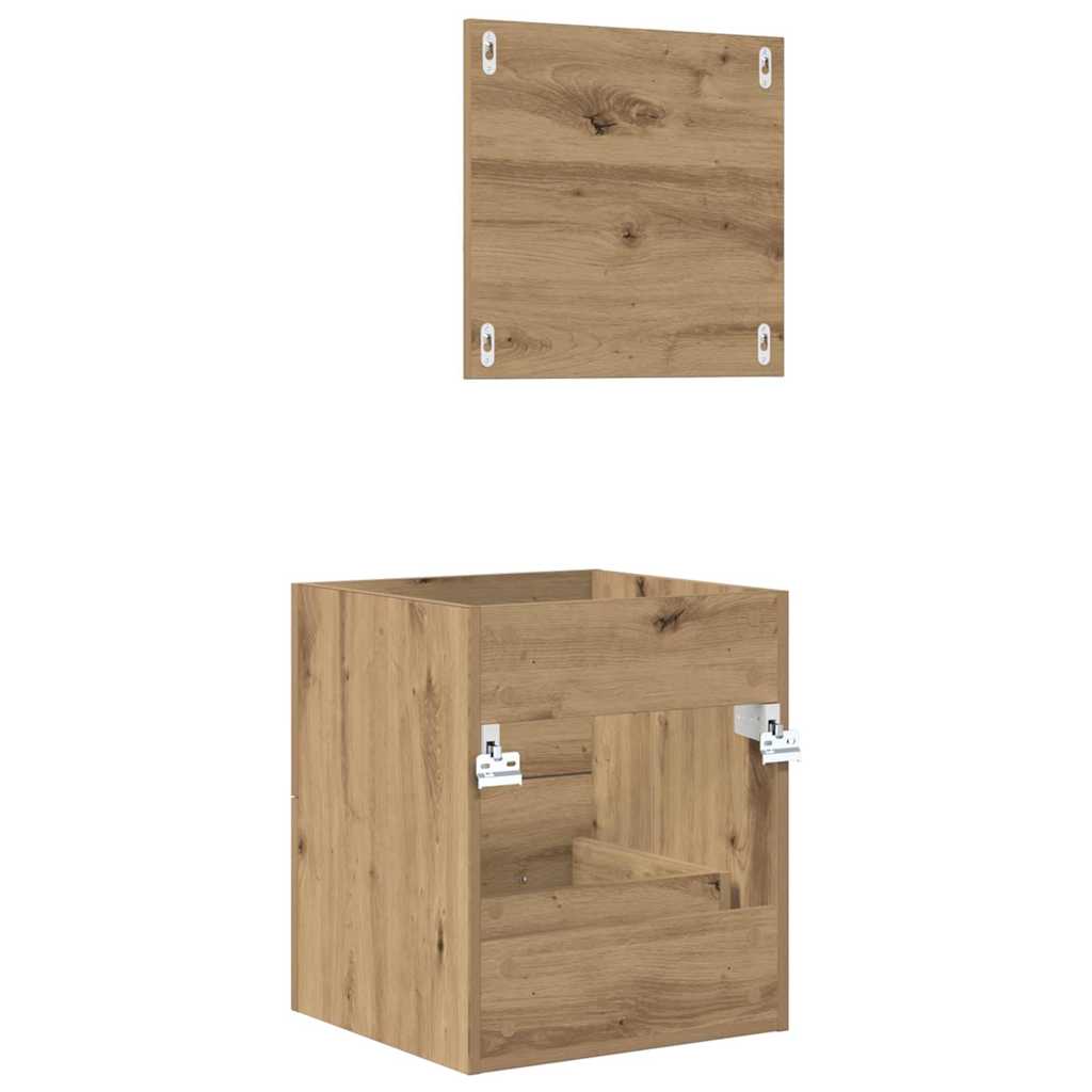 Badkamermeubelset met lade met opslag Bruin 41 x 38,5 x 48 cm is nu te koop bij PeponiXL, paradijselijk wonen!
