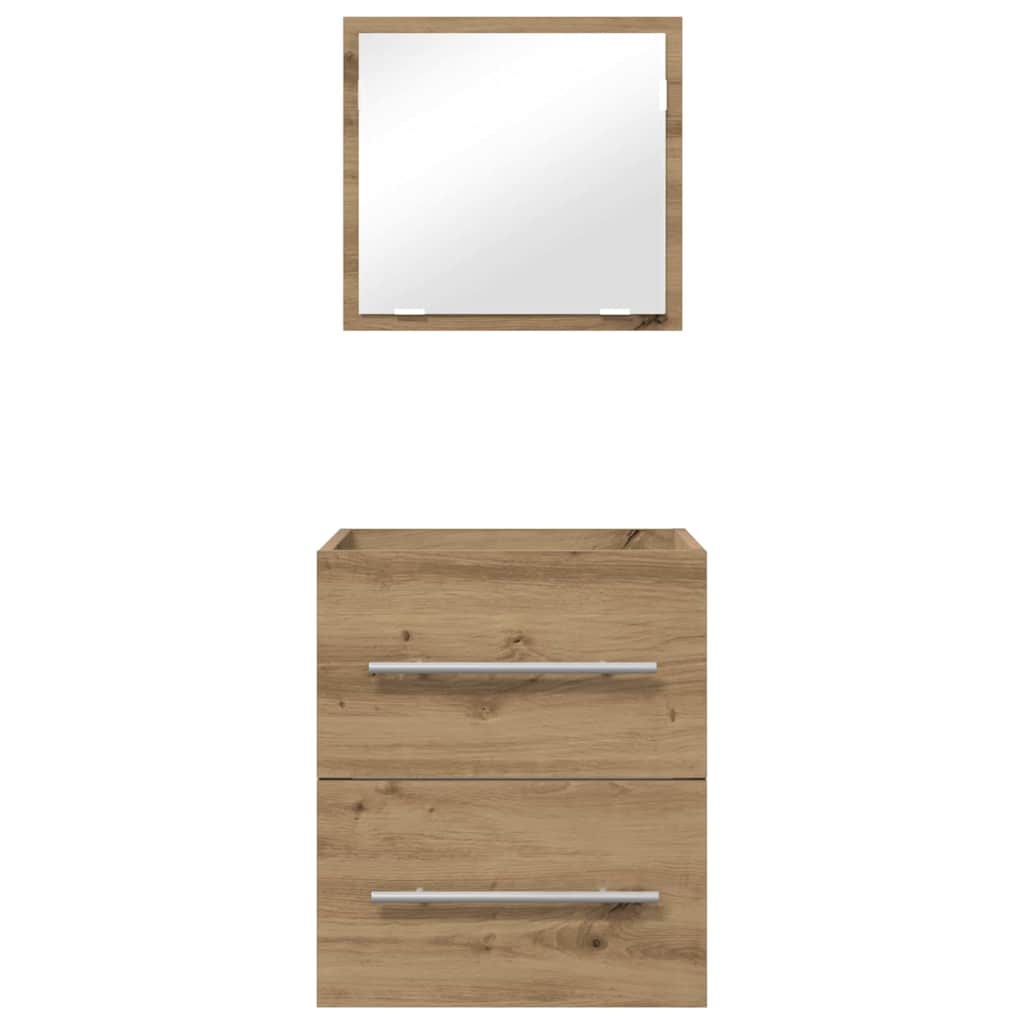 Badkamermeubelset met lade met opslag Bruin 41 x 38,5 x 48 cm is nu te koop bij PeponiXL, paradijselijk wonen!