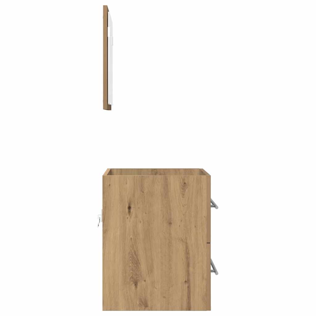 Badkamermeubelset met lade met opslag Bruin 41 x 38,5 x 48 cm is nu te koop bij PeponiXL, paradijselijk wonen!