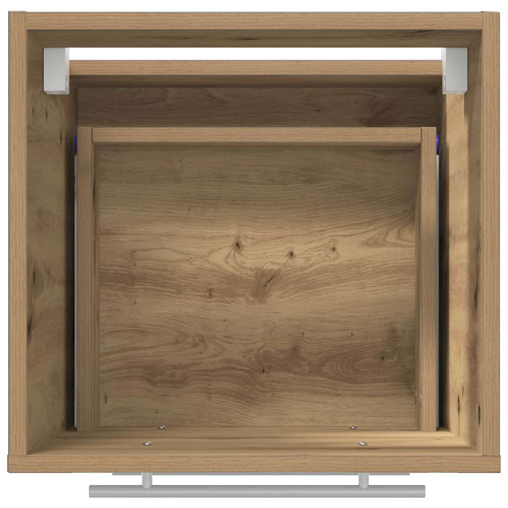 Badkamermeubelset met lade met opslag Bruin 41 x 38,5 x 48 cm is nu te koop bij PeponiXL, paradijselijk wonen!