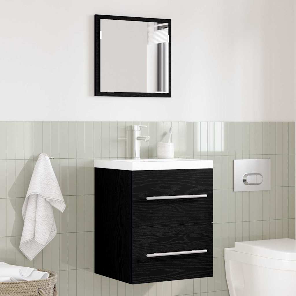 Badkamermeubelset met lade met opslag Zwart 41 x 38,5 x 48 cm is nu te koop bij PeponiXL, paradijselijk wonen!