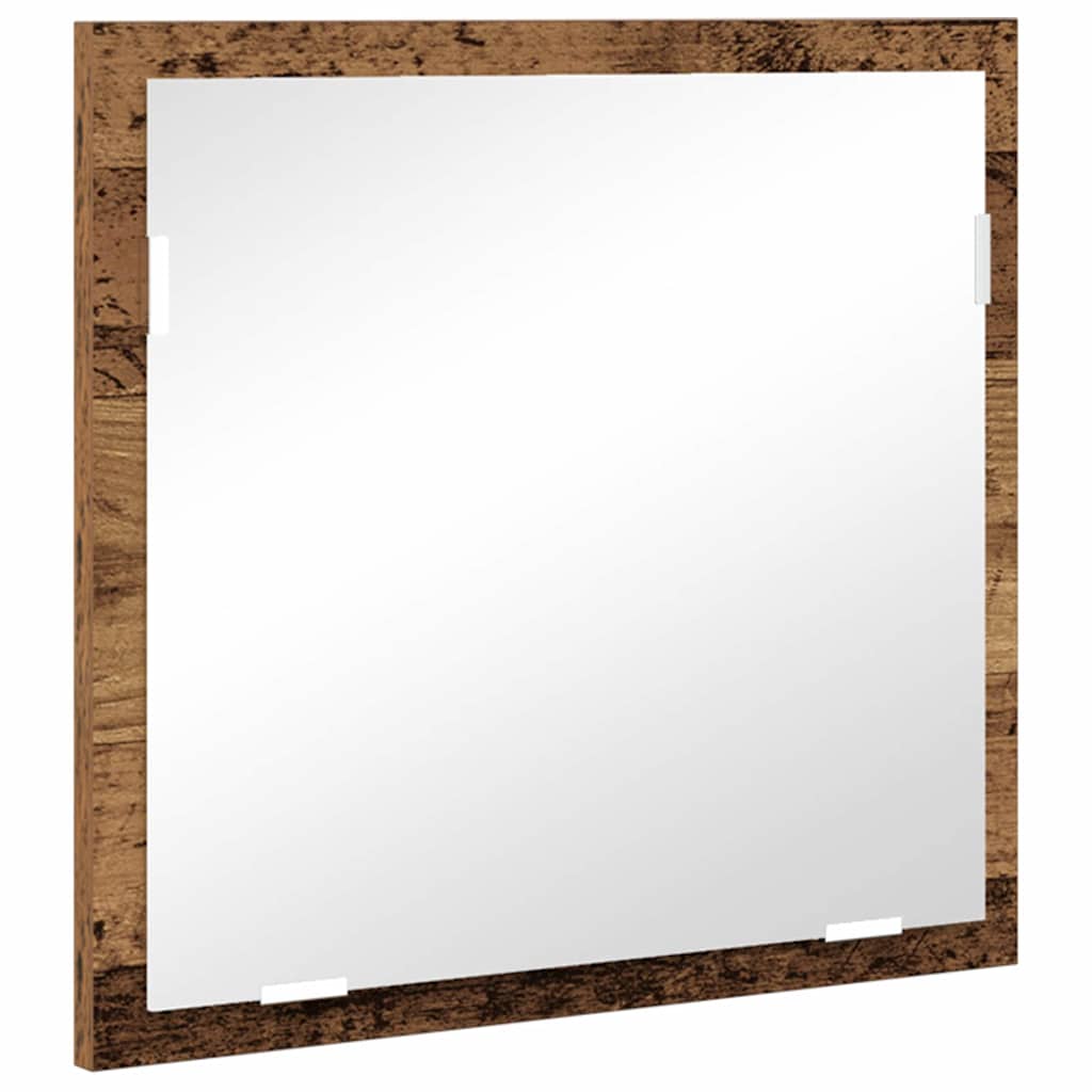 Badkamerkast met lade Oud Hout 41 x 38,5 x 45 cm Bewerkt hout is nu te koop bij PeponiXL, paradijselijk wonen!