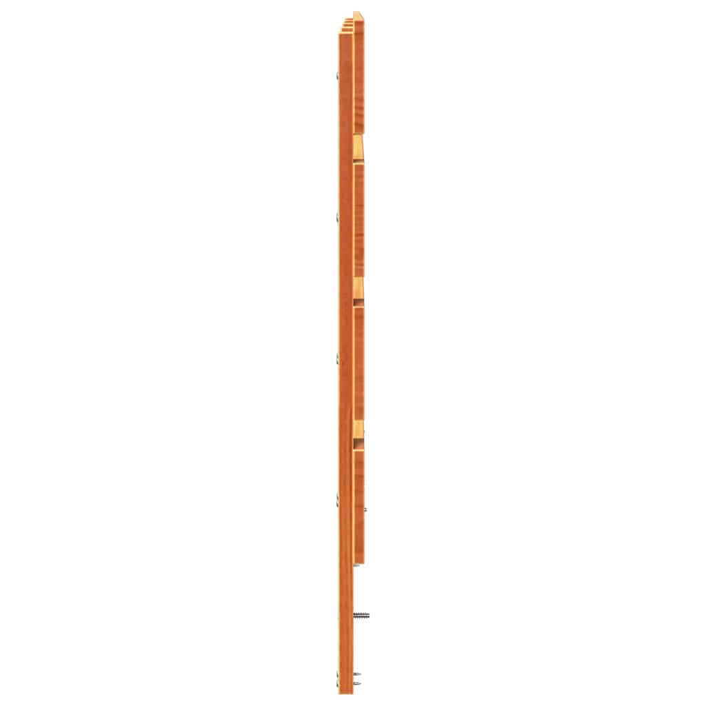 Hoofdbord Wasbruin 200,5 x 3 x 80 cm Massief grenenhout is nu te koop bij PeponiXL, paradijselijk wonen!