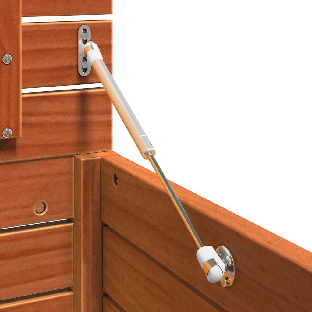 Opslagdoos Wasbruin 101 x 50,5 x 46,5 cm Bewerkt hout is nu te koop bij PeponiXL, paradijselijk wonen!