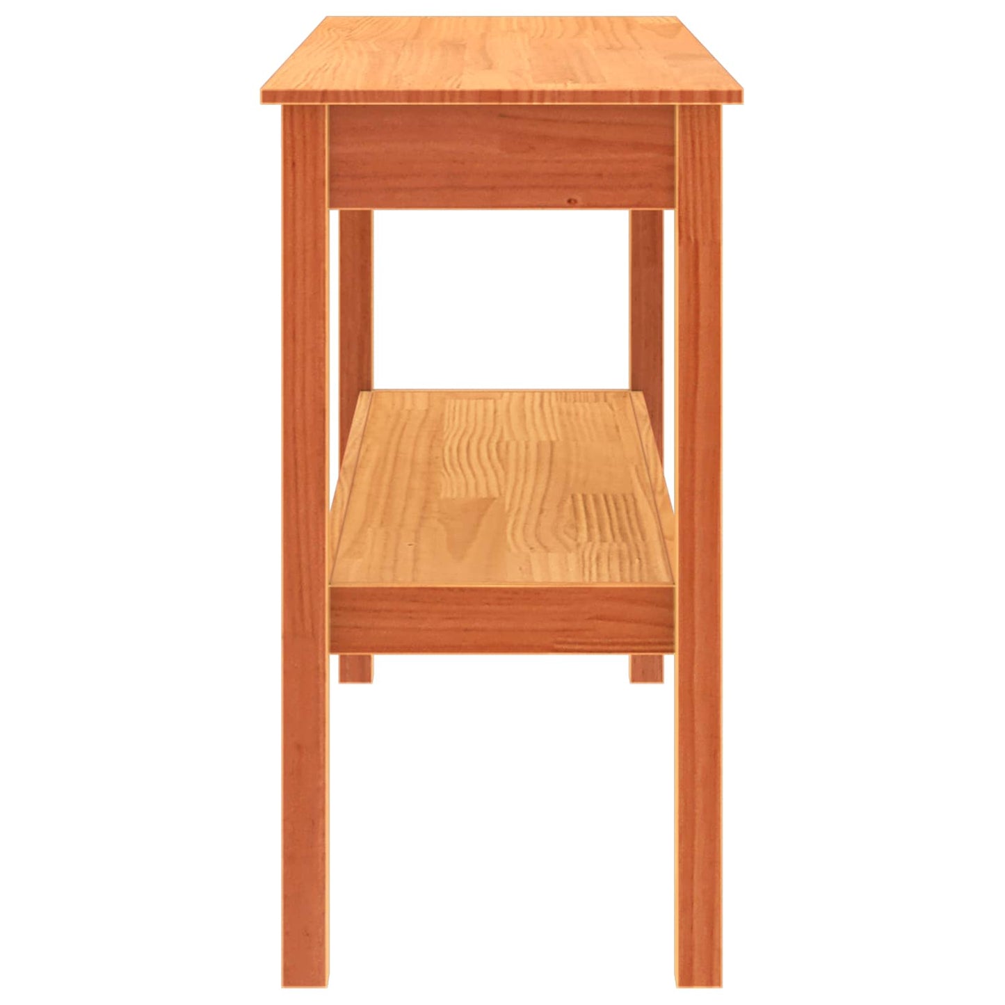 Wandtafel Wasbruin 110 x 40 x 75 cm Massief grenenhout