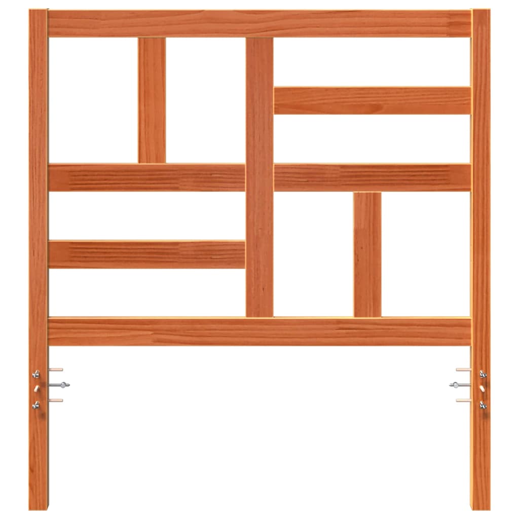 Bed Hoofdbord Wasbruin 80,5 x 4 x 104 cm Massief grenenhout is nu te koop bij PeponiXL, paradijselijk wonen!