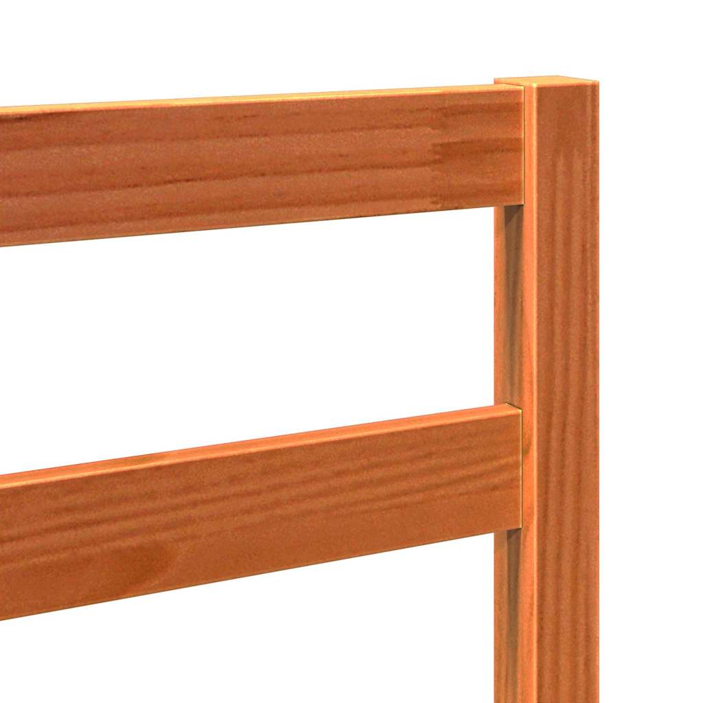 Bed Hoofdbord Wasbruin 105,5 x 4 x 104 cm Massief grenenhout is nu te koop bij PeponiXL, paradijselijk wonen!