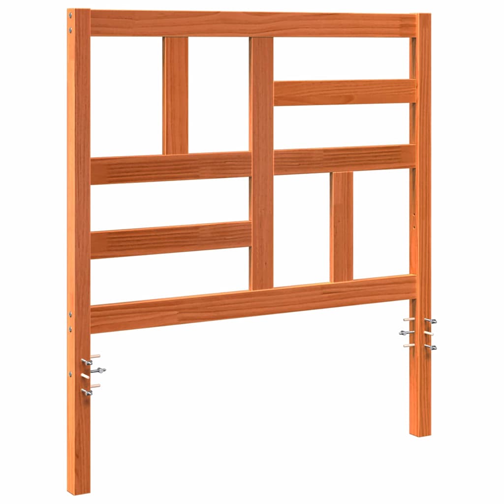 Bed Hoofdbord Wasbruin 105,5 x 4 x 104 cm Massief grenenhout is nu te koop bij PeponiXL, paradijselijk wonen!