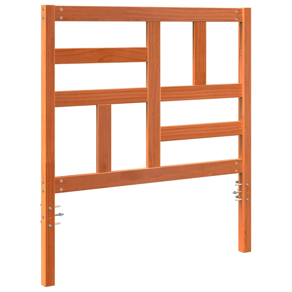 Bed Hoofdbord Wasbruin 105,5 x 4 x 104 cm Massief grenenhout is nu te koop bij PeponiXL, paradijselijk wonen!