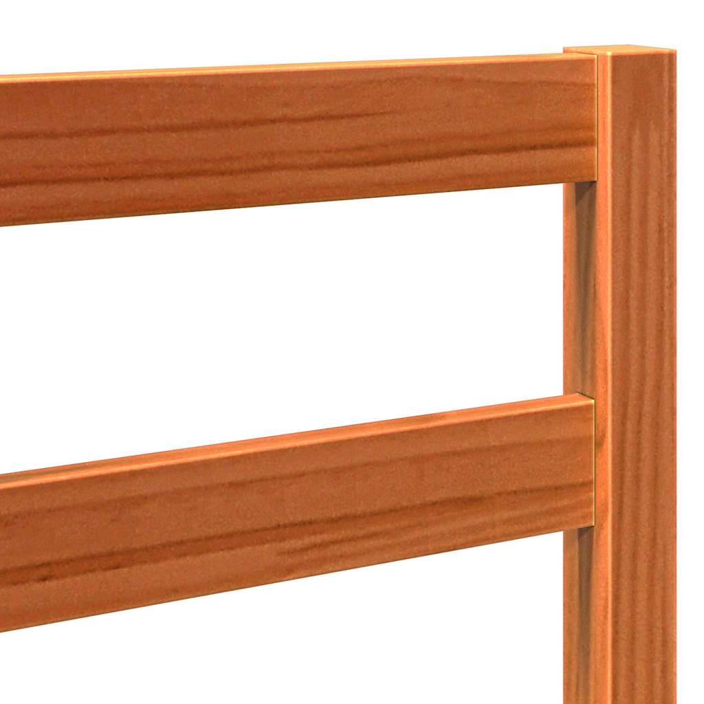 Bed Hoofdbord Wasbruin 145,5 x 4 x 104 cm Massief grenenhout is nu te koop bij PeponiXL, paradijselijk wonen!