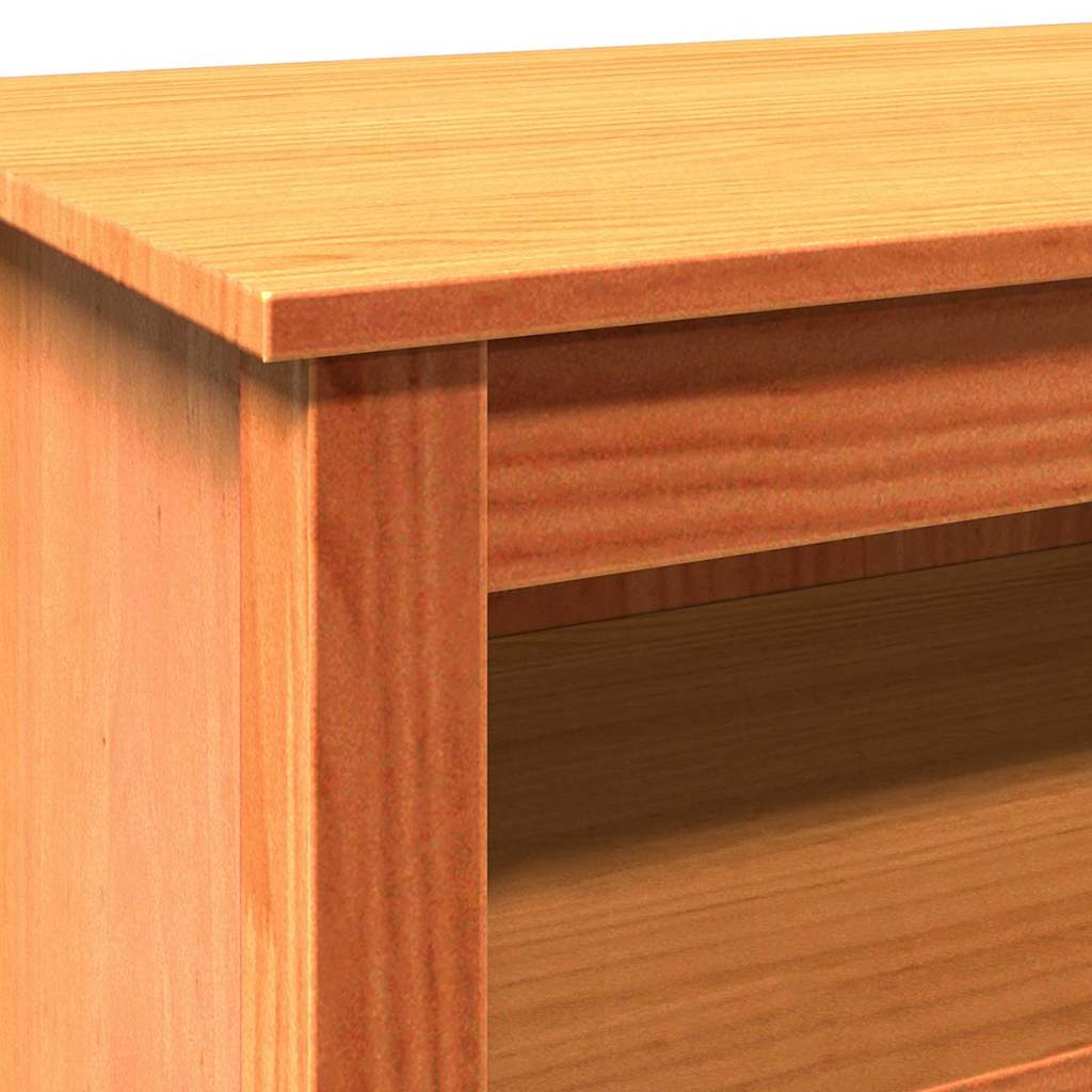 Opslagbank Wasbruin 110 x 38 x 45,5 cm Massief grenenhout is nu te koop bij PeponiXL, paradijselijk wonen!