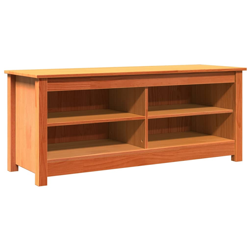 Opslagbank Wasbruin 110 x 38 x 45,5 cm Massief grenenhout is nu te koop bij PeponiXL, paradijselijk wonen!