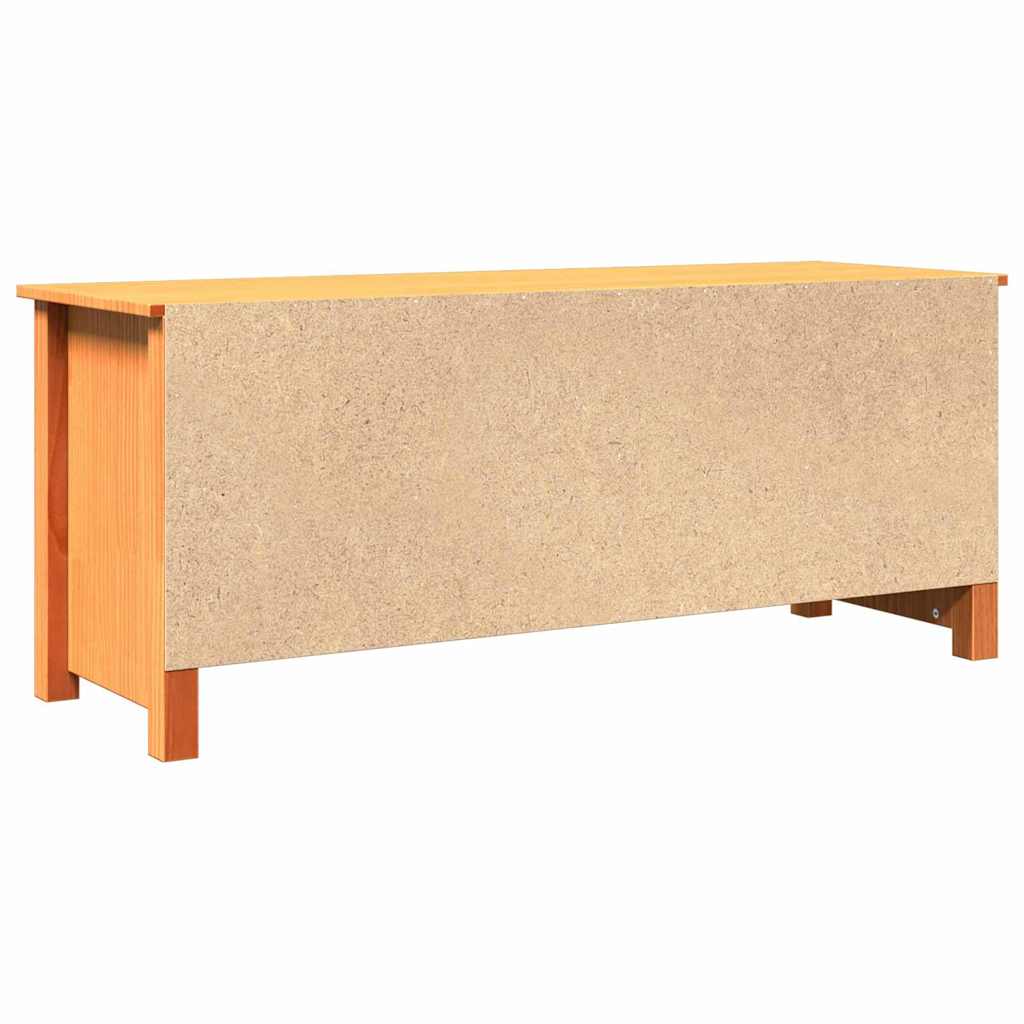 Opslagbank Wasbruin 110 x 38 x 45,5 cm Massief grenenhout is nu te koop bij PeponiXL, paradijselijk wonen!