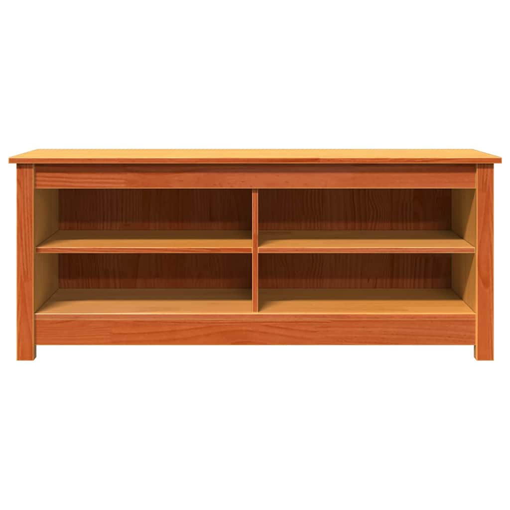 Opslagbank Wasbruin 110 x 38 x 45,5 cm Massief grenenhout is nu te koop bij PeponiXL, paradijselijk wonen!