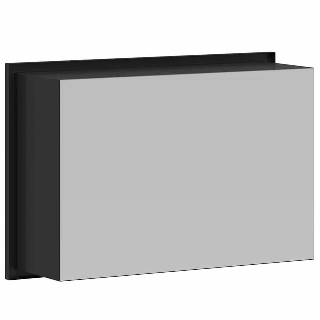 Douche Niche Zwart 30 x 20 x 9,5 cm Roestvrij staal is nu te koop bij PeponiXL, paradijselijk wonen!