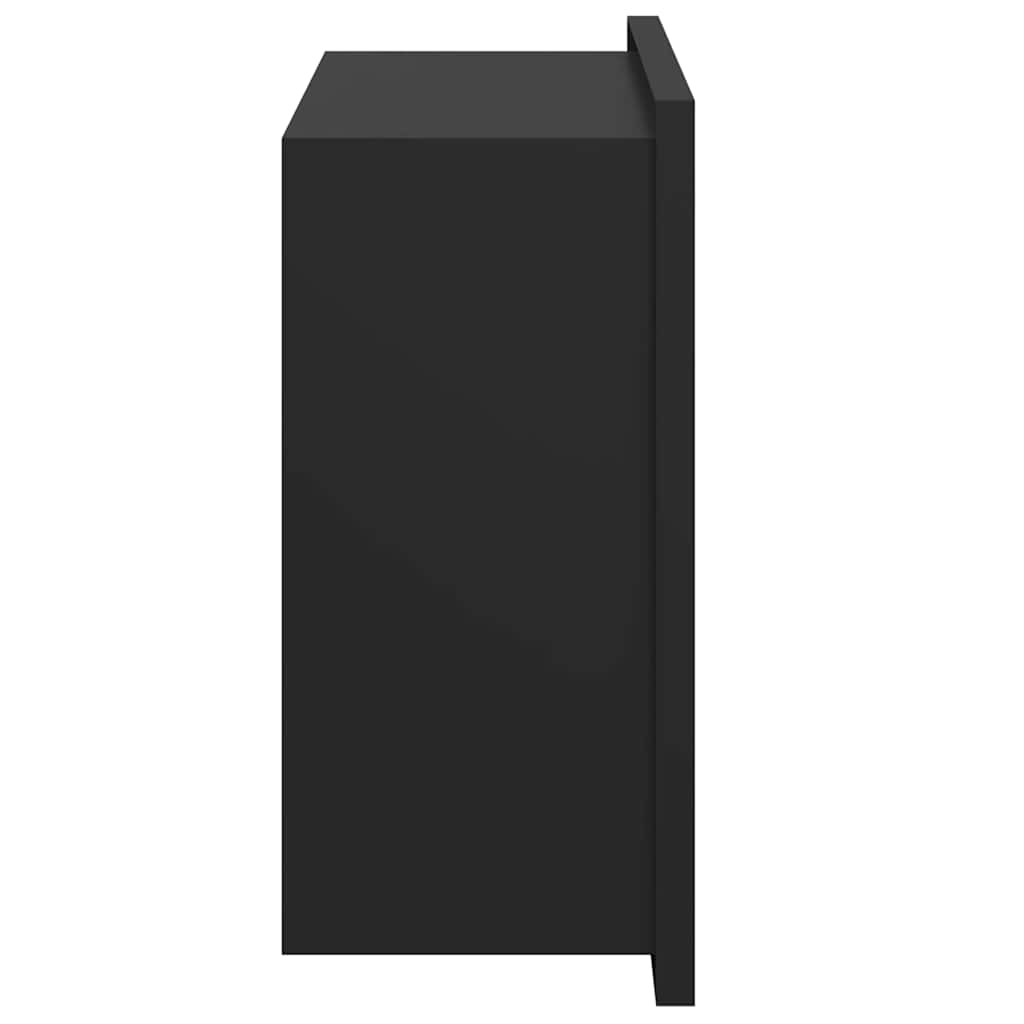 Douche Niche Zwart 30 x 20 x 9,5 cm Roestvrij staal is nu te koop bij PeponiXL, paradijselijk wonen!