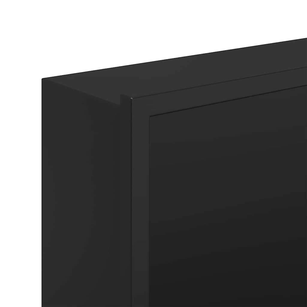 Douche Niche Zwart 75 x 30 x 9,5 cm Roestvrij staal is nu te koop bij PeponiXL, paradijselijk wonen!