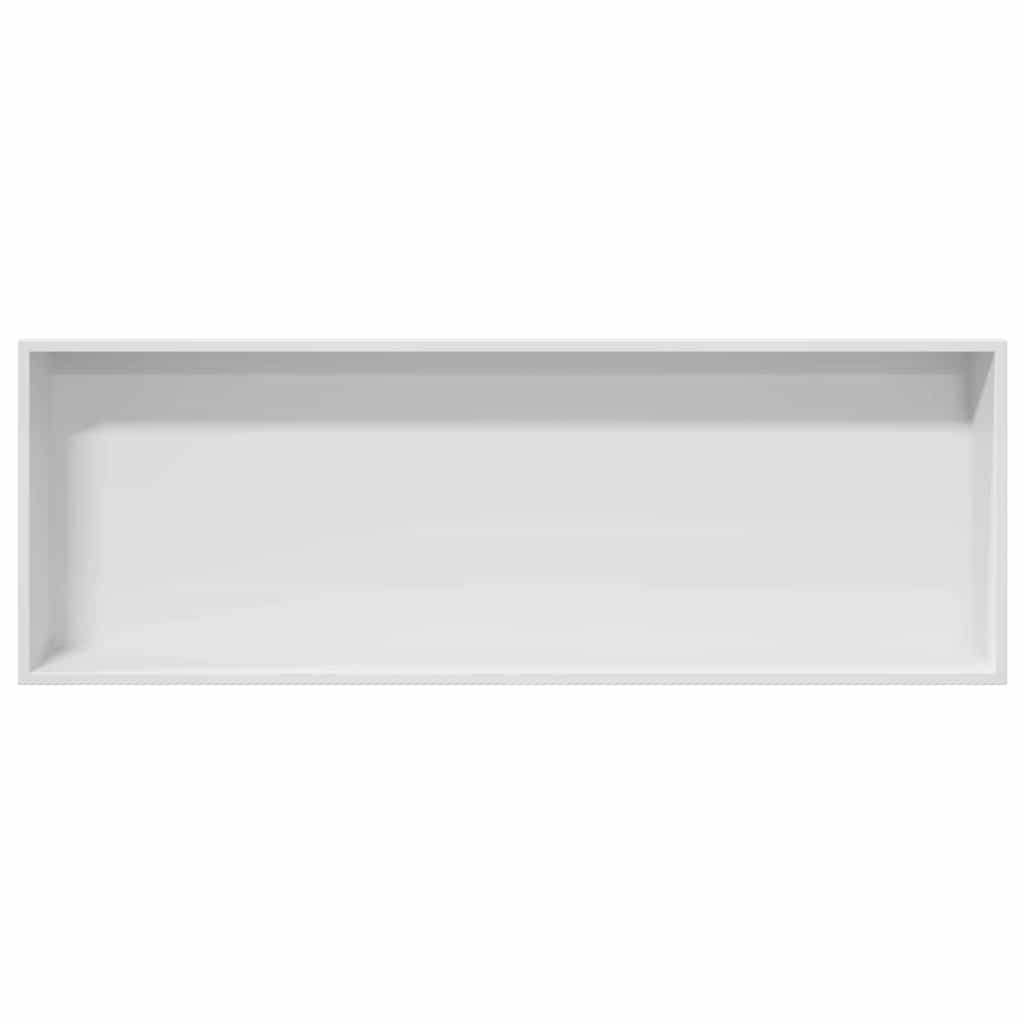 Douche Niche Wit 90 x 30 x 9,5 cm Roestvrij staal is nu te koop bij PeponiXL, paradijselijk wonen!