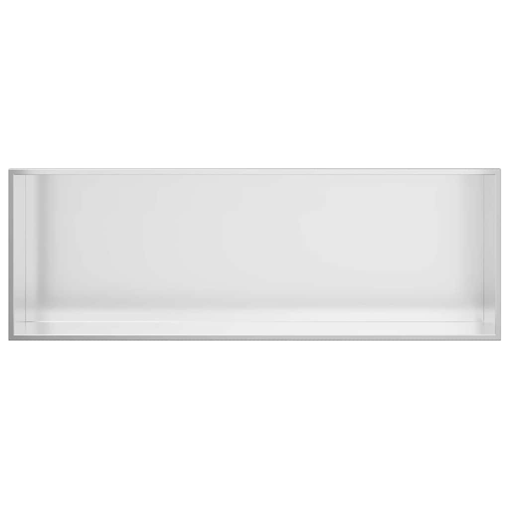 Douche Niche Zilver 90 x 30 x 9,5 cm Roestvrij staal is nu te koop bij PeponiXL, paradijselijk wonen!