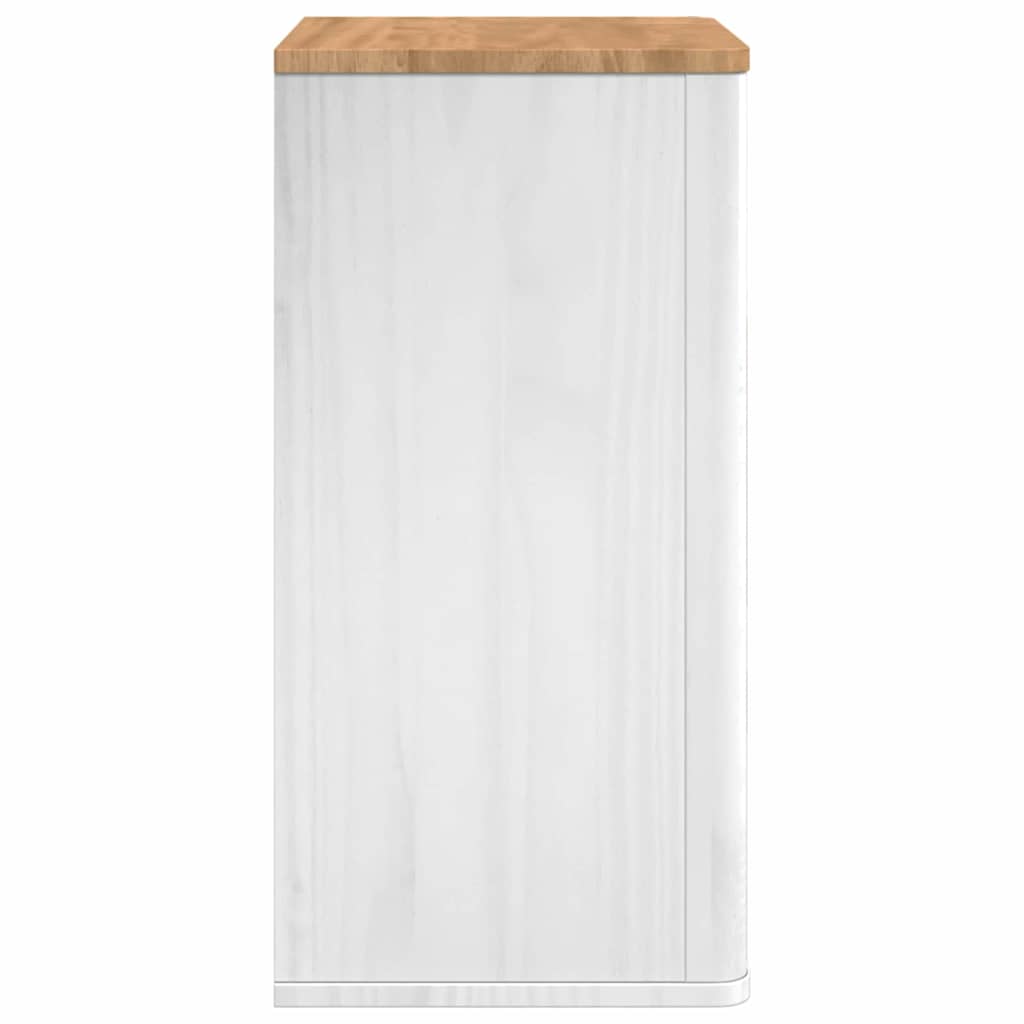 Badkamer wandkast FLORO Wit 35 x 30 x 60 cm Massief Vurenhout is nu te koop bij PeponiXL, paradijselijk wonen!