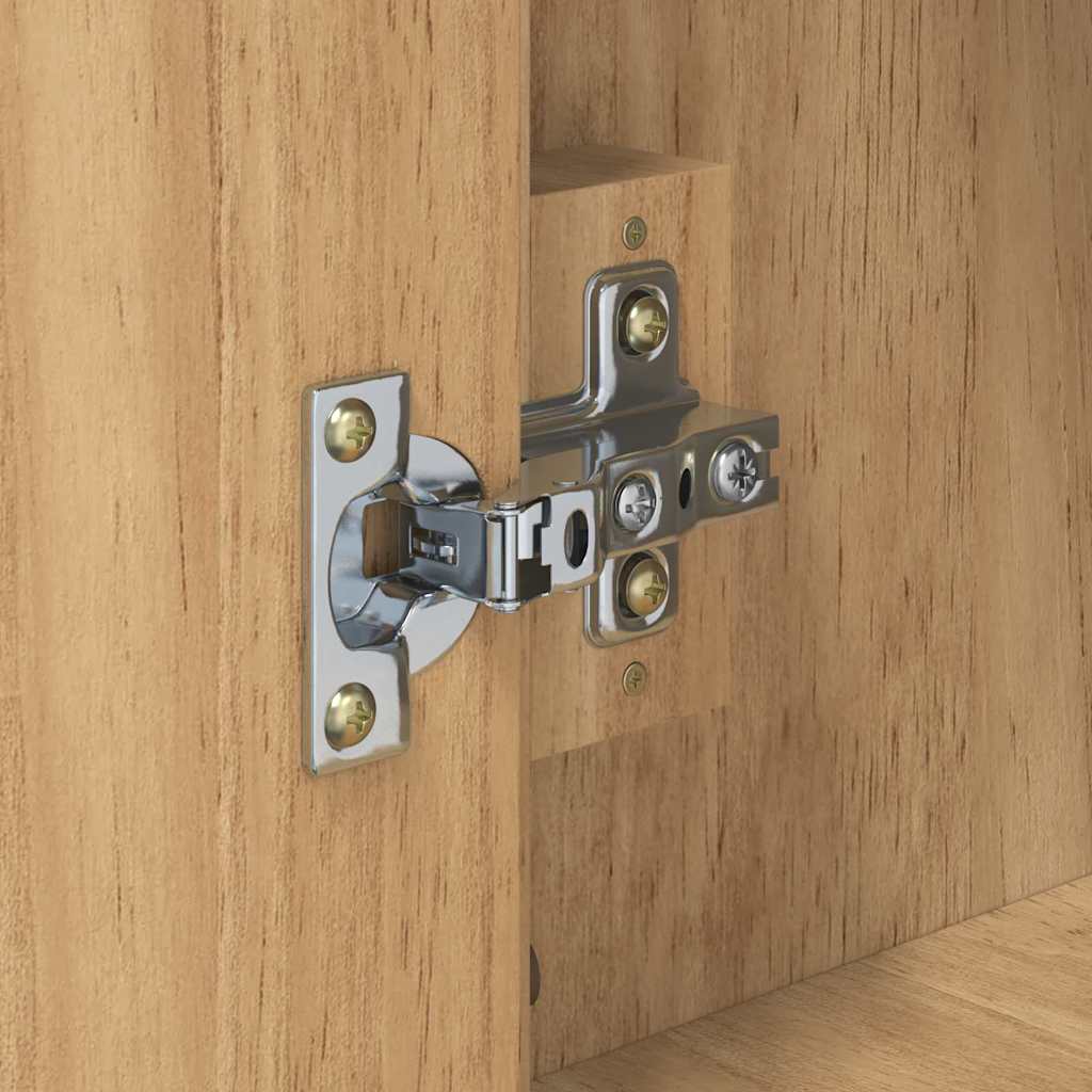 Badkamerkast FLORO Wasbruin 35 x 30 x 90 cm Massief Vurenhout is nu te koop bij PeponiXL, paradijselijk wonen!