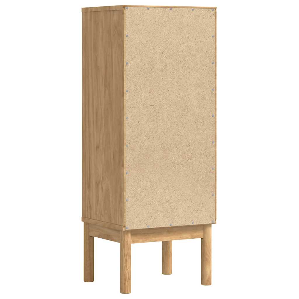 Badkamerkast FLORO Wasbruin 35 x 30 x 90 cm Massief Vurenhout is nu te koop bij PeponiXL, paradijselijk wonen!
