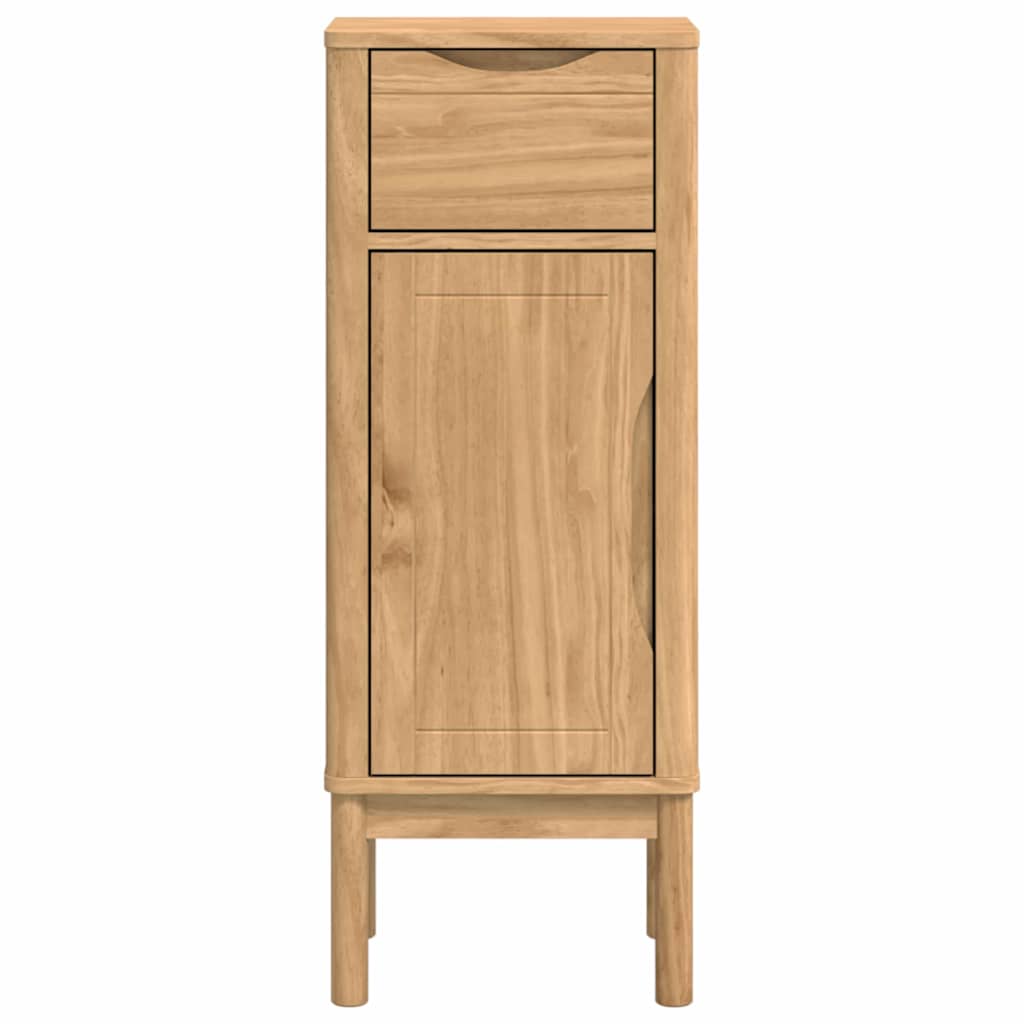 Badkamerkast FLORO Wasbruin 35 x 30 x 90 cm Massief Vurenhout is nu te koop bij PeponiXL, paradijselijk wonen!