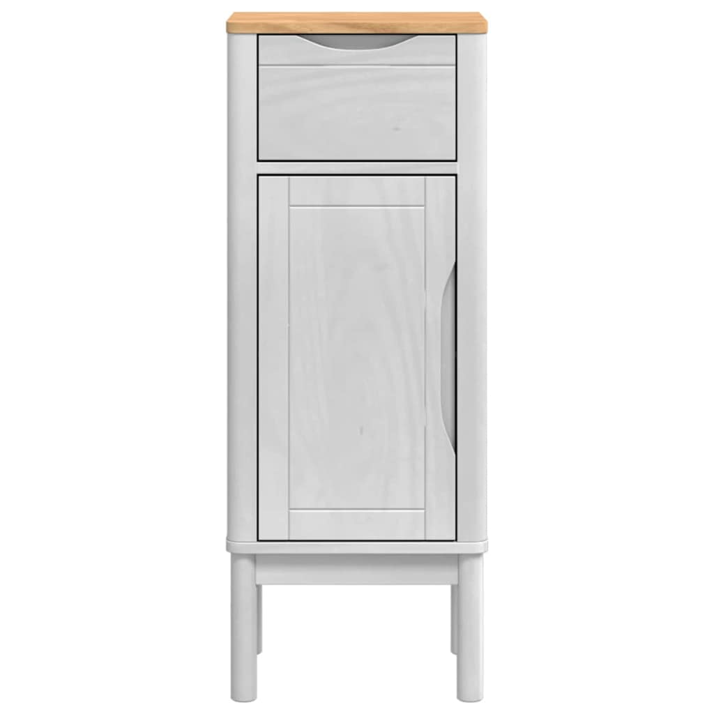 Badkamerkast FLORO Wit 35 x 30 x 90 cm Massief Vurenhout is nu te koop bij PeponiXL, paradijselijk wonen!