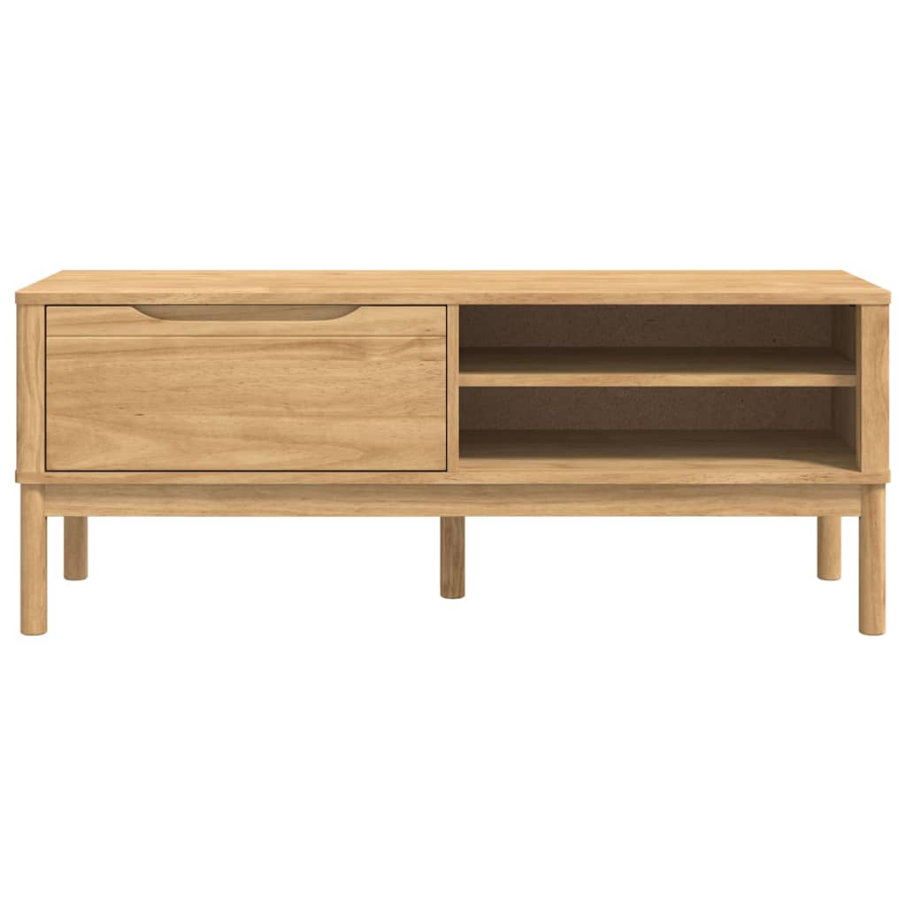 Hal bank FLORO Wasbruin 115 x 40 x 45 cm Massief Vurenhout is nu te koop bij PeponiXL, paradijselijk wonen!