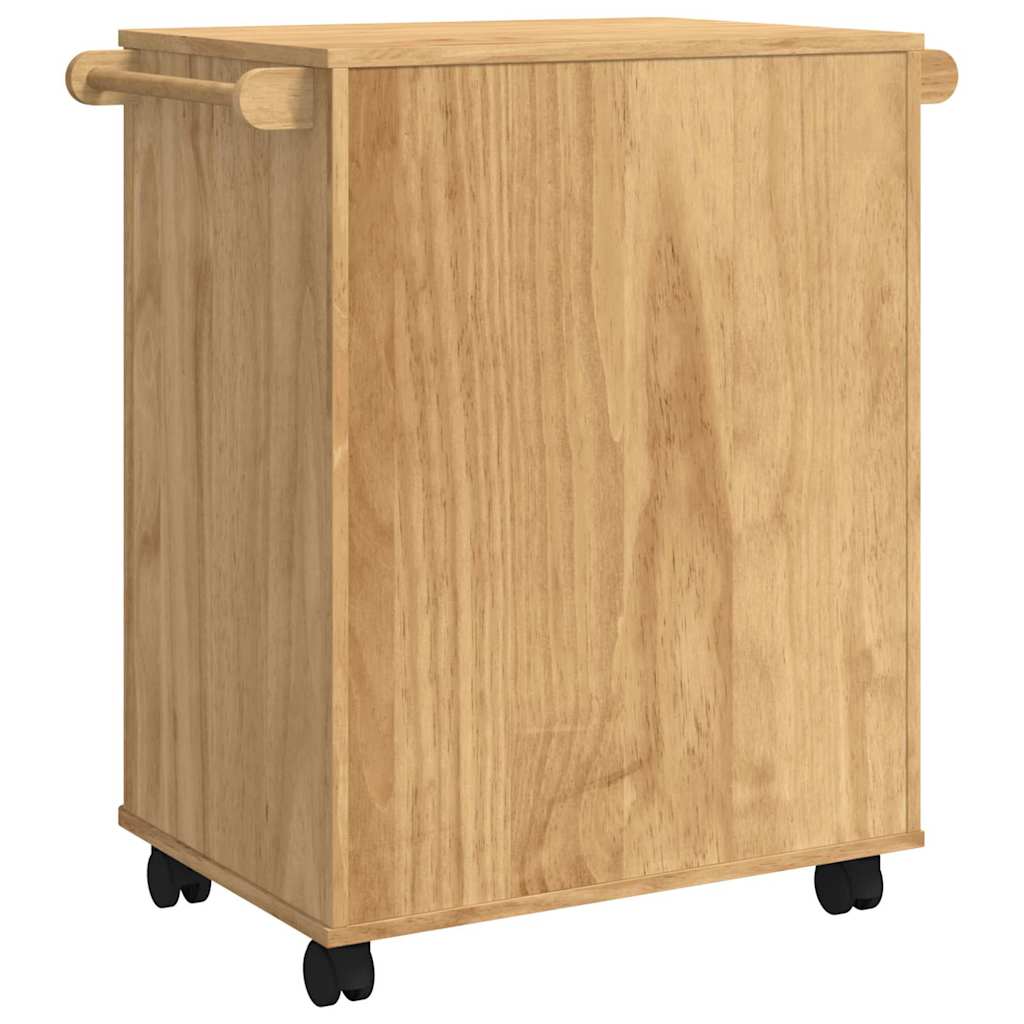 Keuken Trolley FLORO Wasbruin 72,5 x 45 x 80 cm is nu te koop bij PeponiXL, paradijselijk wonen!
