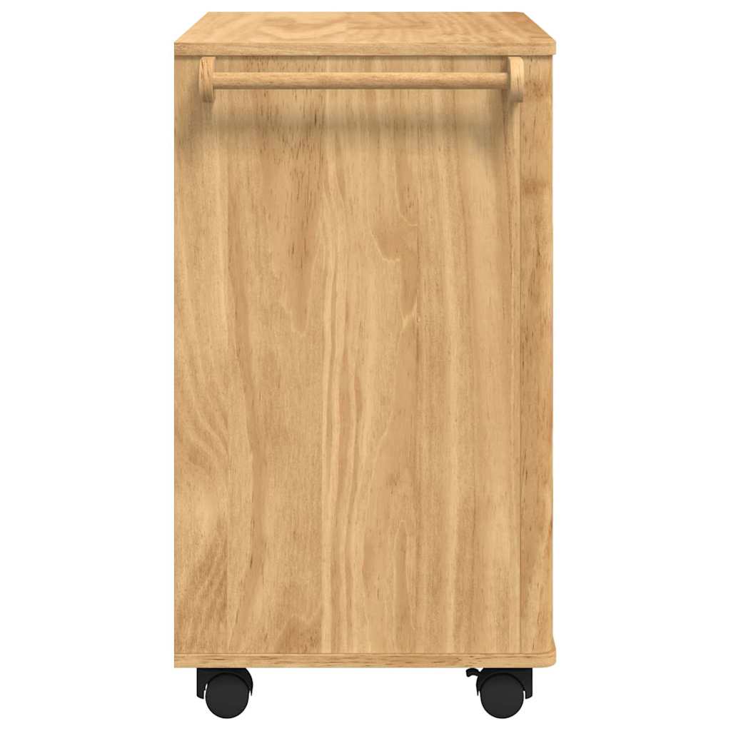 Keuken Trolley FLORO Wasbruin 72,5 x 45 x 80 cm is nu te koop bij PeponiXL, paradijselijk wonen!