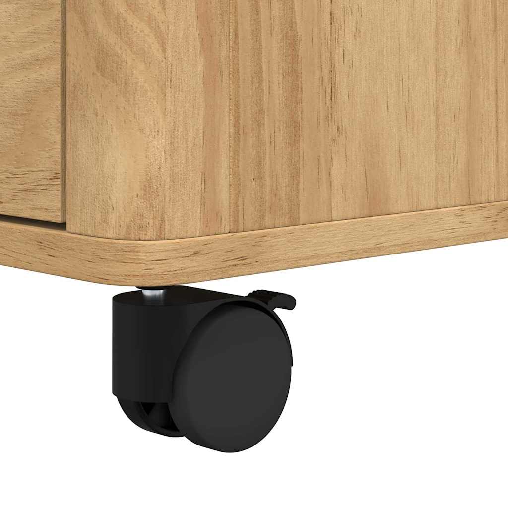 Keuken Trolley FLORO Wasbruin 72,5 x 45 x 80 cm is nu te koop bij PeponiXL, paradijselijk wonen!
