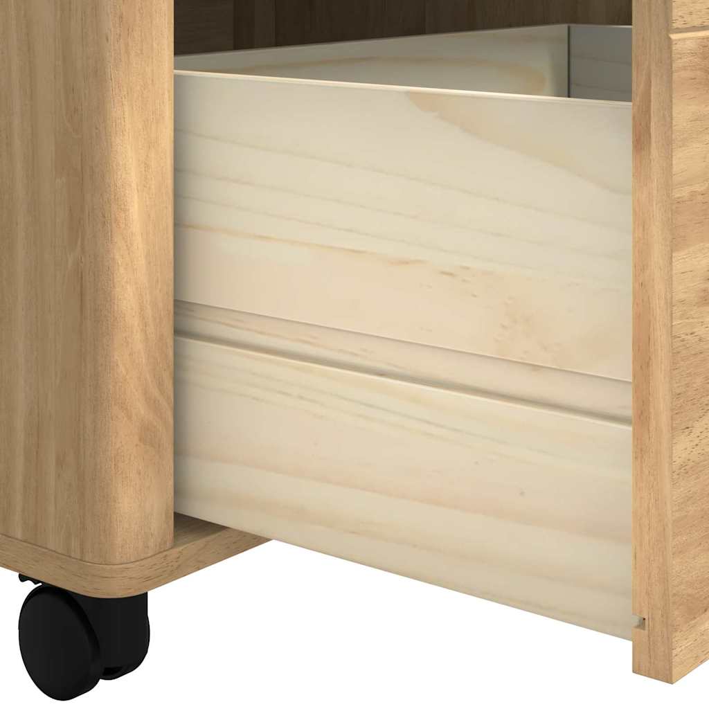 Keuken Trolley FLORO Wasbruin 72,5 x 45 x 80 cm is nu te koop bij PeponiXL, paradijselijk wonen!