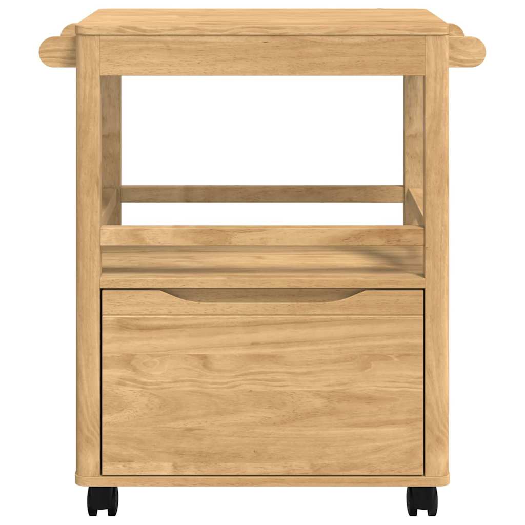 Keuken Trolley FLORO Wasbruin 72,5 x 45 x 80 cm is nu te koop bij PeponiXL, paradijselijk wonen!
