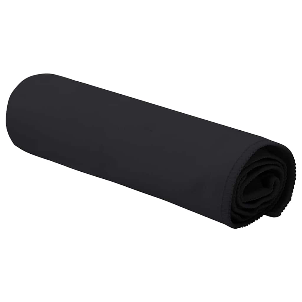Sporthanddoeken 2 pcs Zwart 50 x 30 cm Polyester en polyamide is nu te koop bij PeponiXL, paradijselijk wonen!